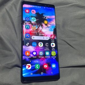 Selling in excellent condition unlocked ready to use any SIM card note 8 cell